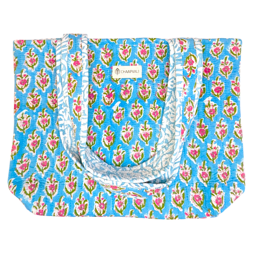 Petit Cabas Rani Bleu – Image 3