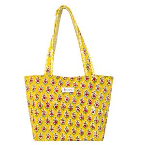 Petit Cabas Rani Jaune