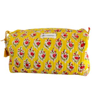 Trousse de Toilette Rani Jaune