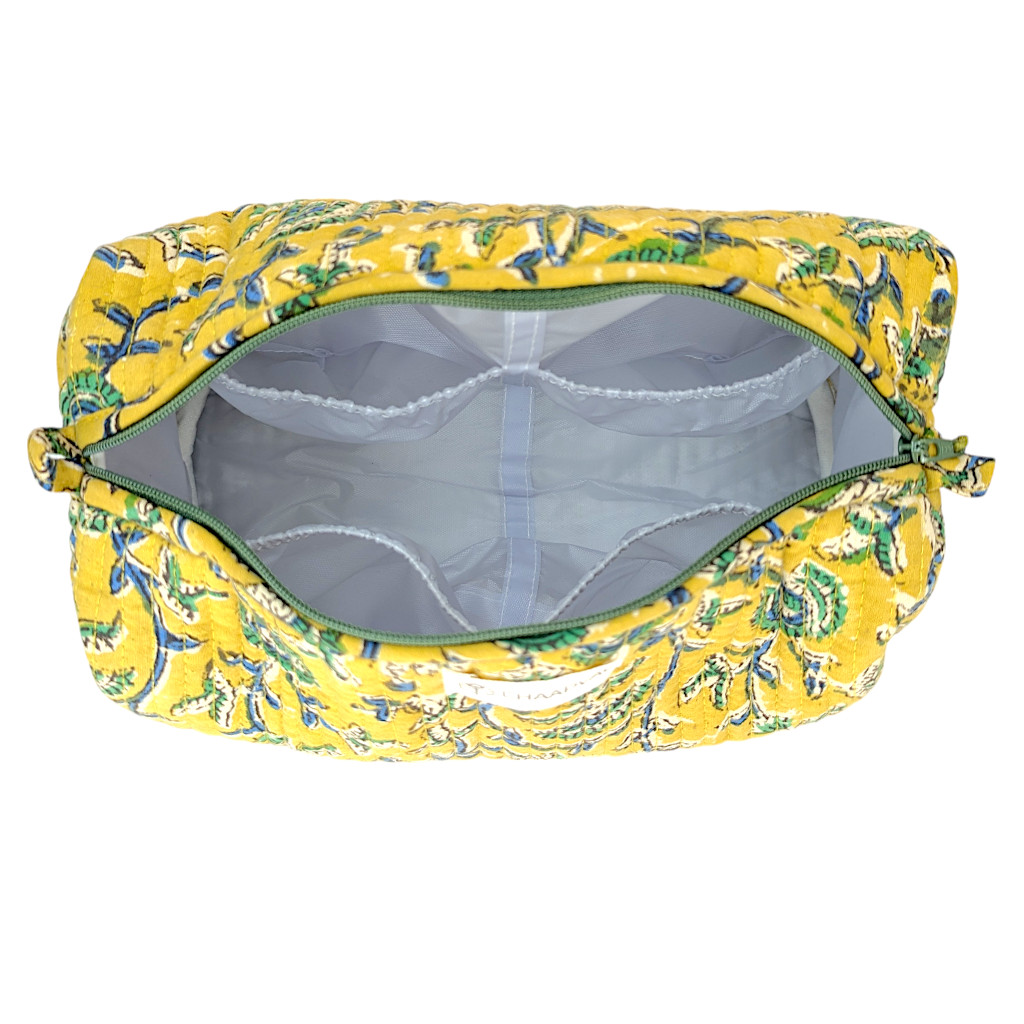 Trousse de Toilette Padma Jaune – Image 4