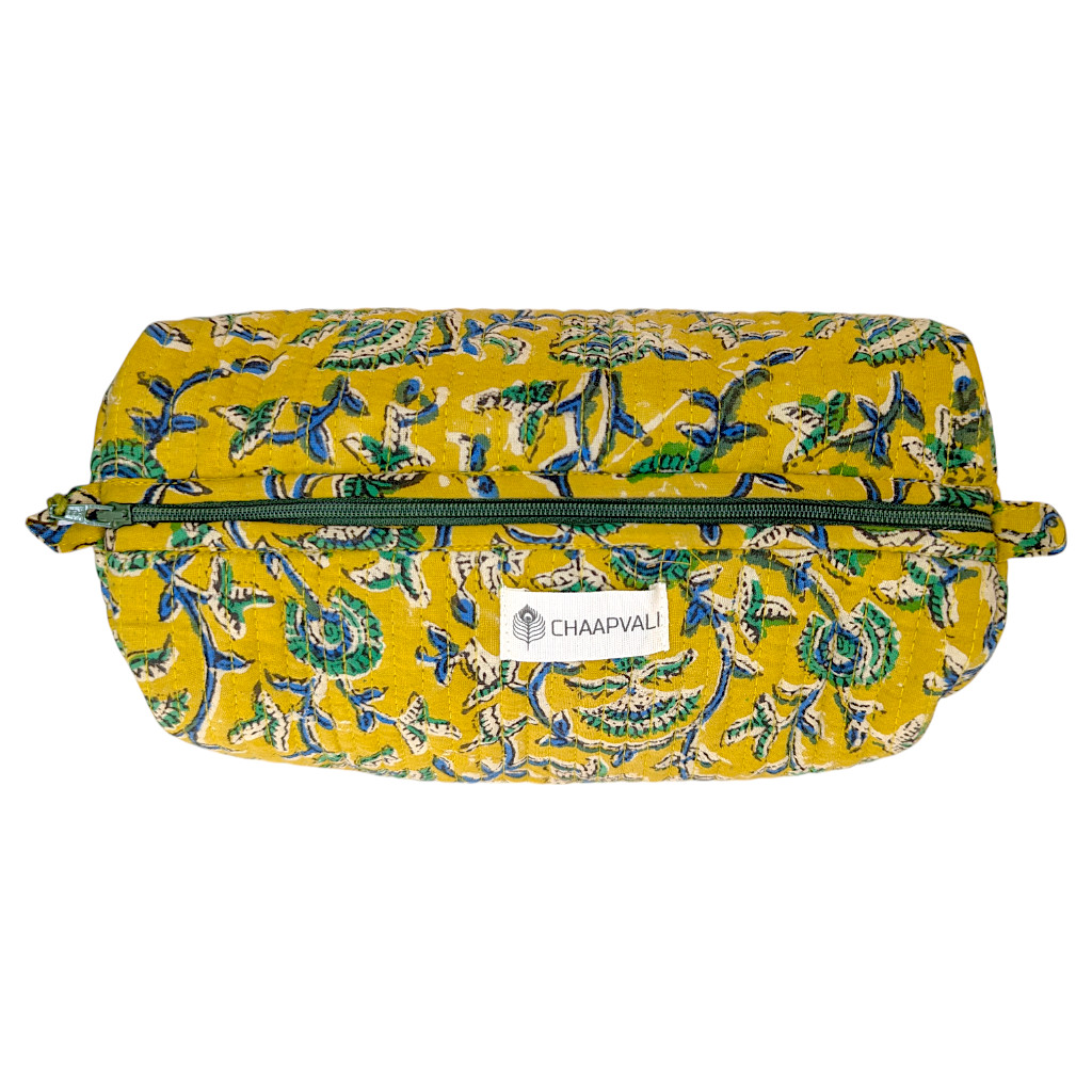 Trousse de Toilette Padma Jaune – Image 3