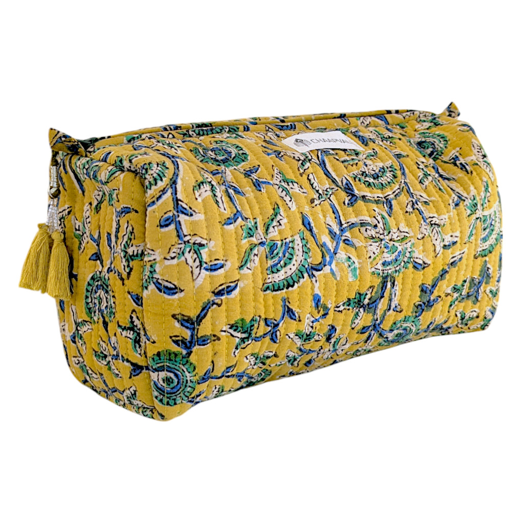 Trousse de Toilette Padma Jaune – Image 2