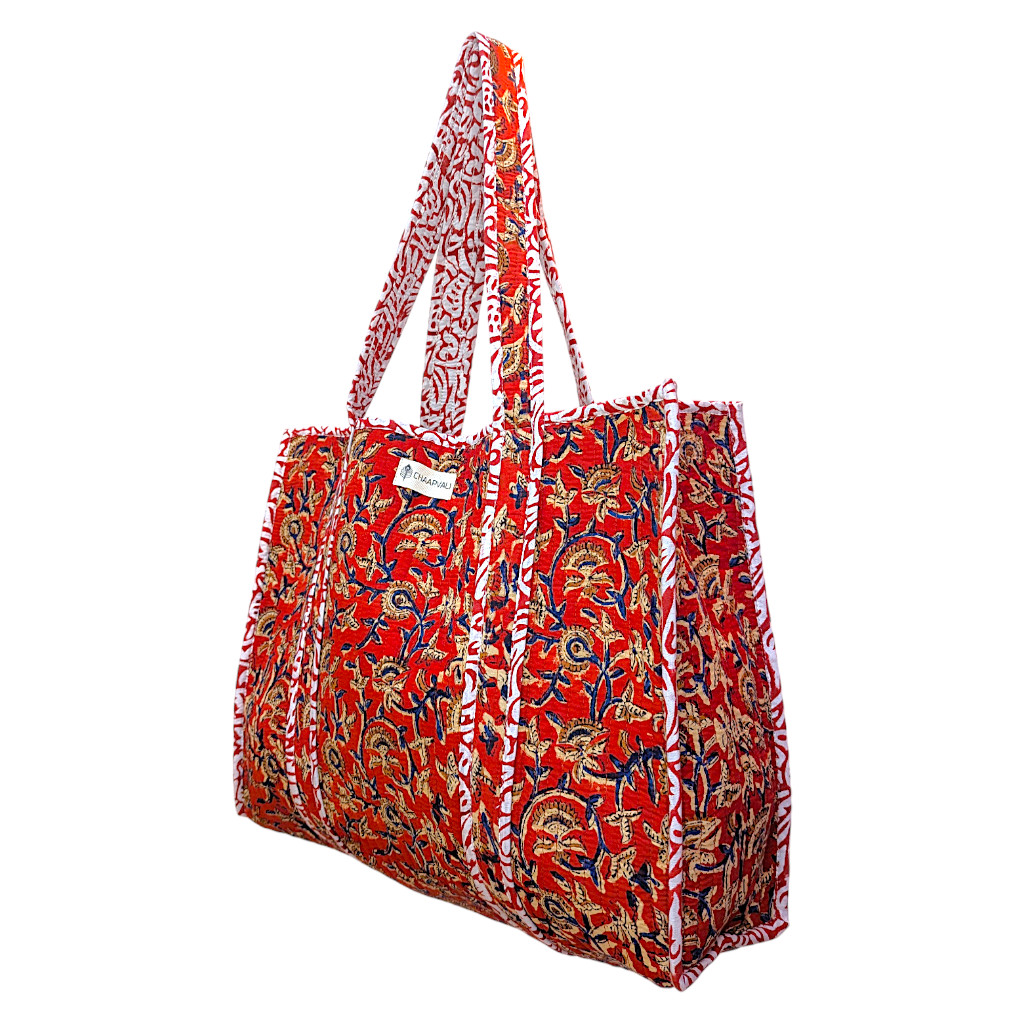 Tote Bag Padma Rouge – Image 3