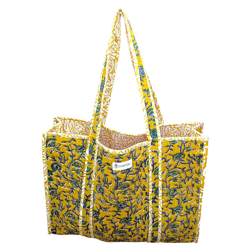 Tote Bag Padma Jaune – Image 3
