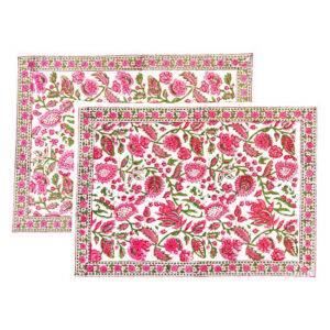 2 Set de Table en Coton Gulabi