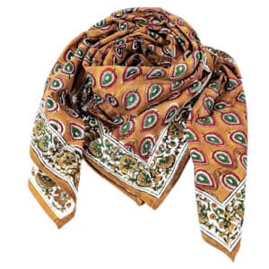 Foulard Mayura Marron