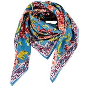 Foulard Goa Bleu