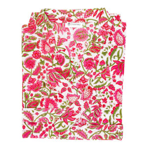 kimono rose femme été coton fluide pour la plage ou la maison