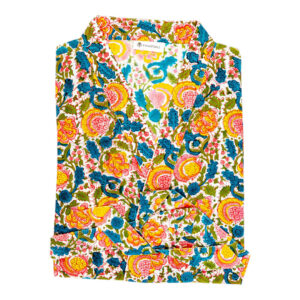 Kimono femme en coton, fluide et léger, parfait pour un usage quotidien.