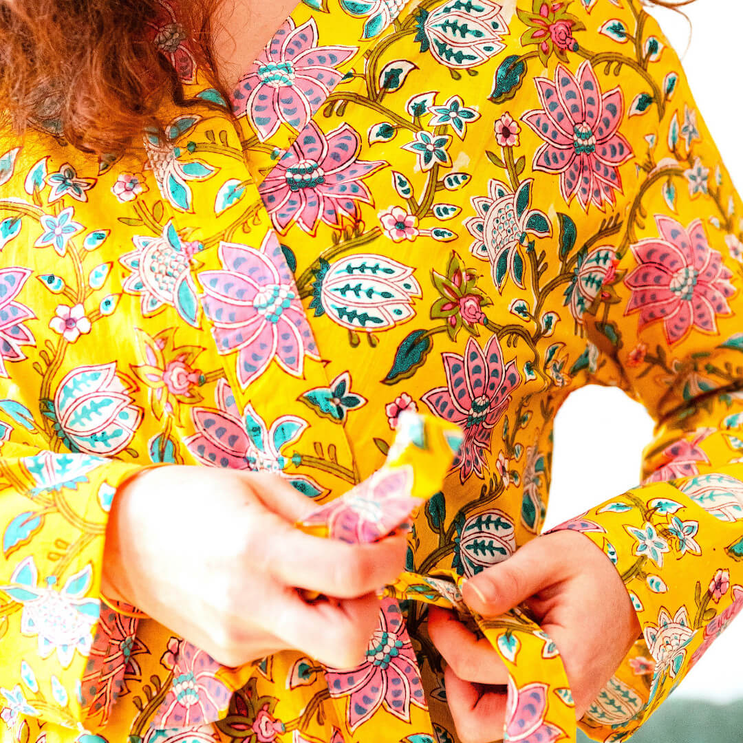 Kimono Holi Jaune – Image 3