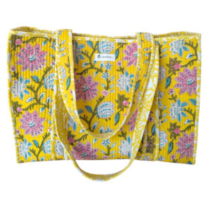 Tote Bag Holi Jaune